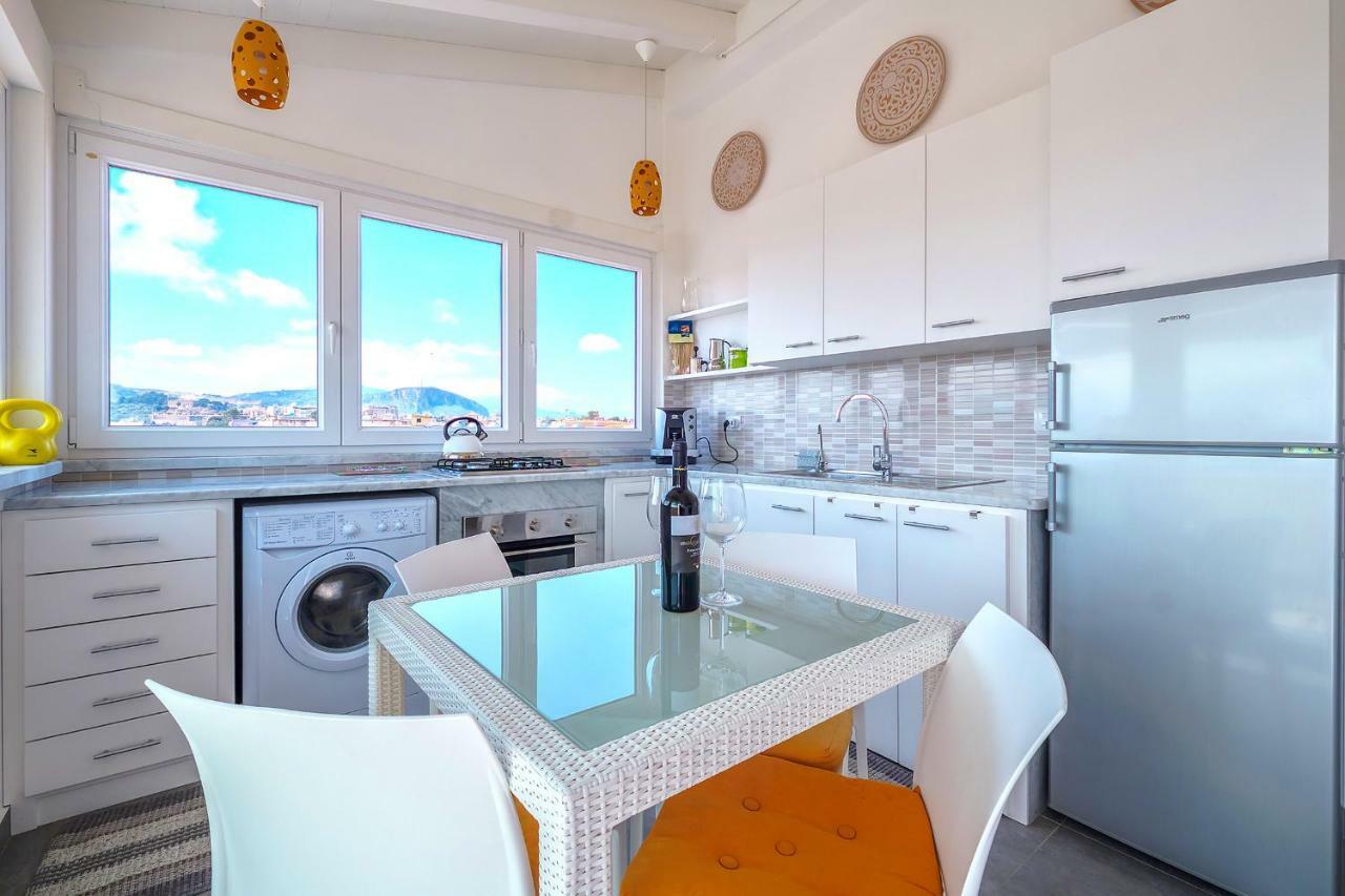 Solemar Sicilia - Casa Panorama Apartment Santa Flavia Bagian luar foto